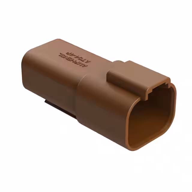 AT04-4P-BRN Amphenol Sine Systems Corp  Boîtiers de connecteurs rectangulaires